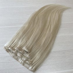PREMIUM Натуральные волосы на заколках 50см 70г - набор из 4 прядей #613