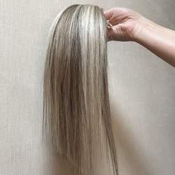 Хвост - шиньон из натуральных волос 35см - #10/613