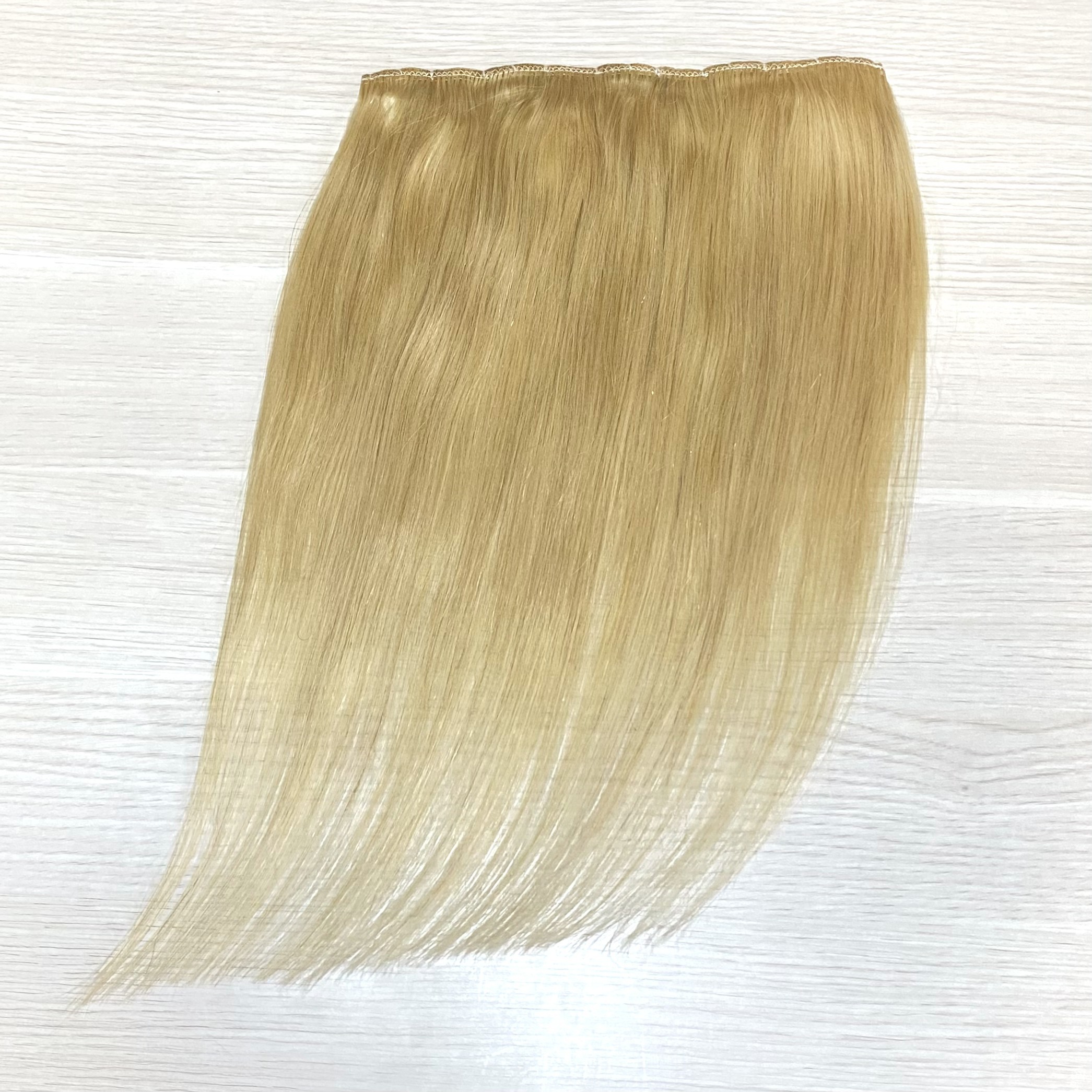 Натуральные волосы однопрядью 40см 70г - затемненный блонд #22