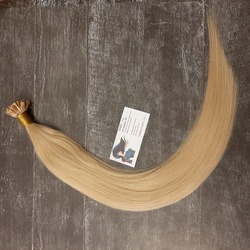 Натуральные волосы на капсулах 55см 50пр 50г - темный блонд #22