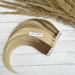 Натуральные волосы - 20 лент 45см 40г