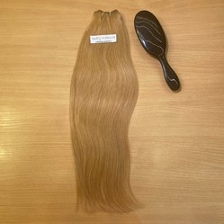 Натуральные волосы на трессе 50см 100г - пшенично-русый #14