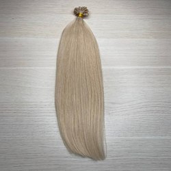 Натуральные волосы на капсулах - 40см 50пр 50г пепельный блонд #60