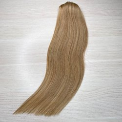 Натуральные волосы на заколках 40см 60г - карамельный блонд #27