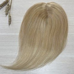 Накладка из натуральных волос 10х12 см - затемненный блонд #22