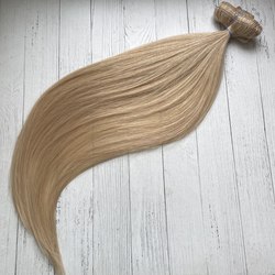 Натуральные волосы на заколках 50см 70г - #22 затемненный блонд