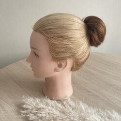 Резинка из натуральных волос -русый #6