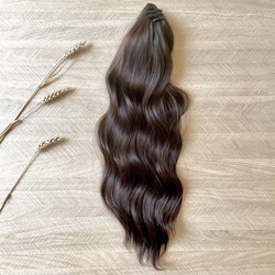 Хвост из искусственных волнистых волос - #4